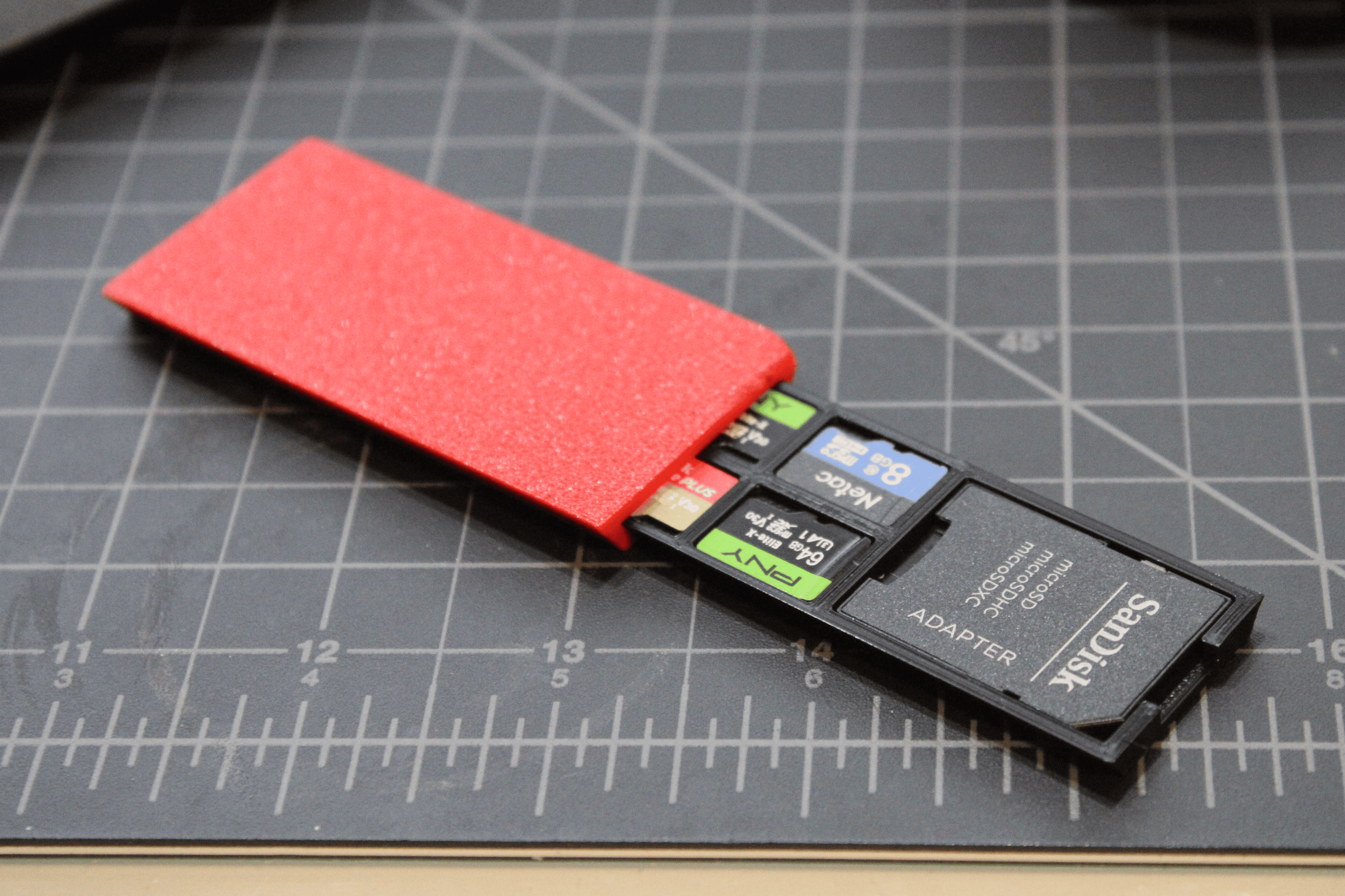 SD Card Holder – 3D Printed Memory Card Organizer Case