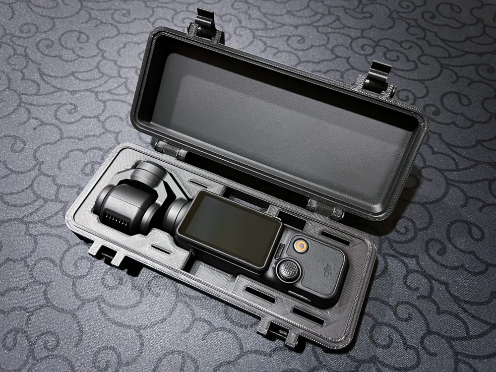 DJI Osmo Pocket 3 Rugged Case – 3D Printed Protective Storage Box