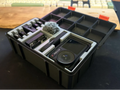 Gridfinity DJI Action 4 & Mic Mini Gear Box – 3D Printed Organizer Case