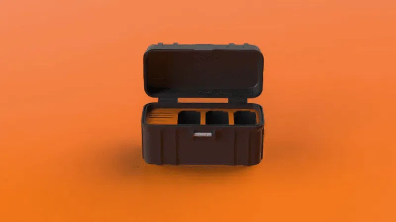 Sony Camera Battery & Accessories Box – 3D Printed Storage Organizer
