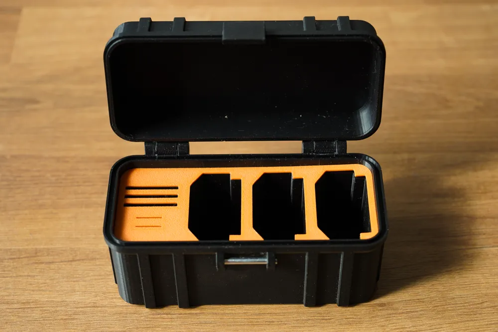 Sony Camera Battery & Accessories Box – 3D Printed Storage Organizer